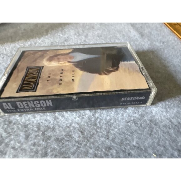 Al Denson "The Extra Mile" Vintage 1992 Christian Music Cassette Tape with Origi - Picture 6 of 7